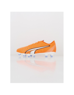 Chaussures de football ultra play fg/ag orange enfant - Puma