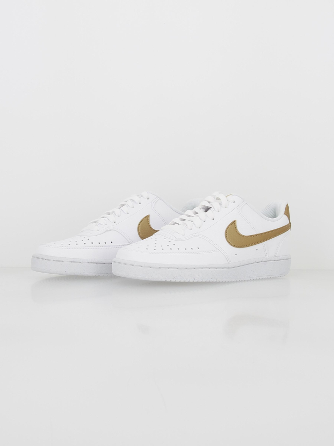 Baskets court vision blanc or femme - Nike