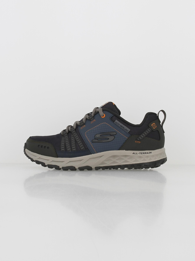 Chaussures de trail escape plan bleu marine homme - Skechers