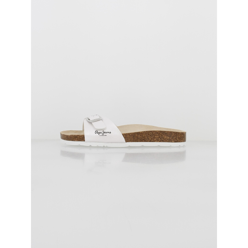 Sandales oban nacar blanc femme - Pepe Jeans