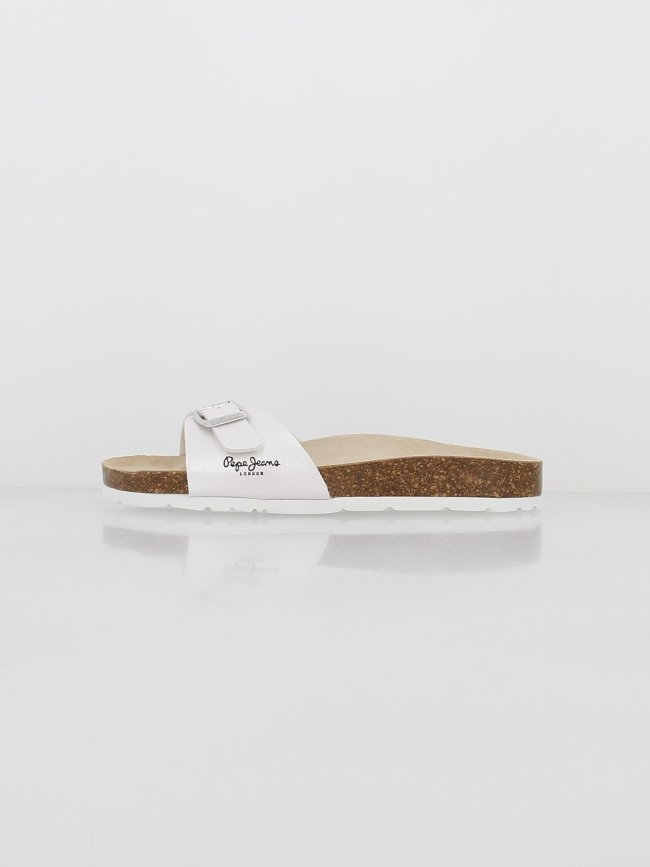 Sandales oban nacar blanc femme - Pepe Jeans