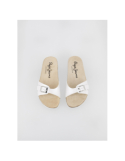 Sandales oban nacar blanc femme - Pepe Jeans