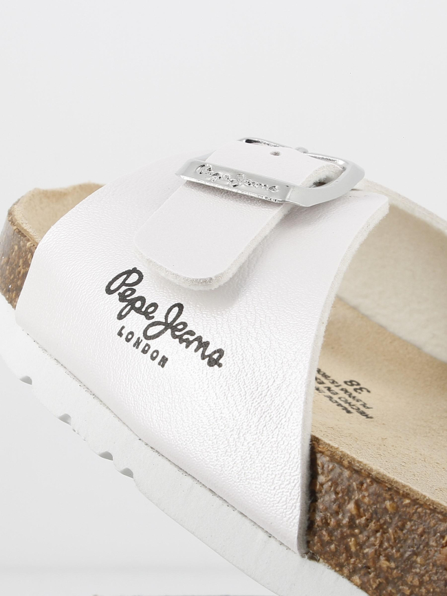 Sandales oban nacar blanc femme - Pepe Jeans