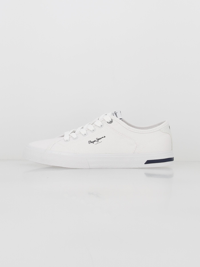 Baskets en toile kenton road blanc femme - Pepe Jeans