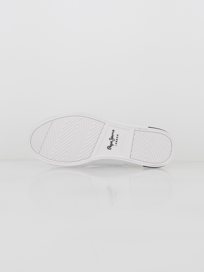 Baskets en toile kenton road blanc femme - Pepe Jeans