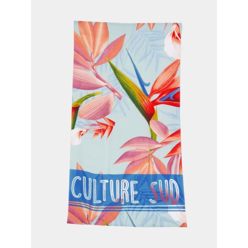 Drap de bain bird bleu - Culture Sud