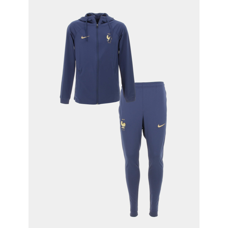 Ensemble de football fff bleu marine homme - Nike