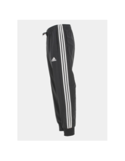 Jogging fin 3 stripes noir homme - Adidas