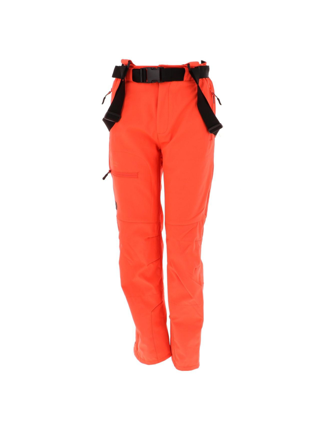 Pantalon de ski unosoft orange homme - Eldera Sportswear