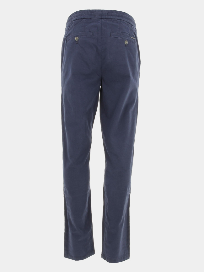 Pantalon chino idris bleu marine homme - Deeluxe