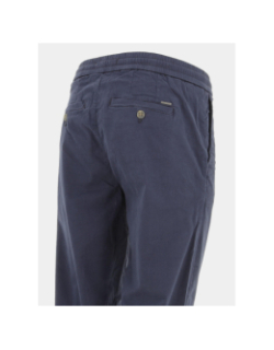 Pantalon chino idris bleu marine homme - Deeluxe