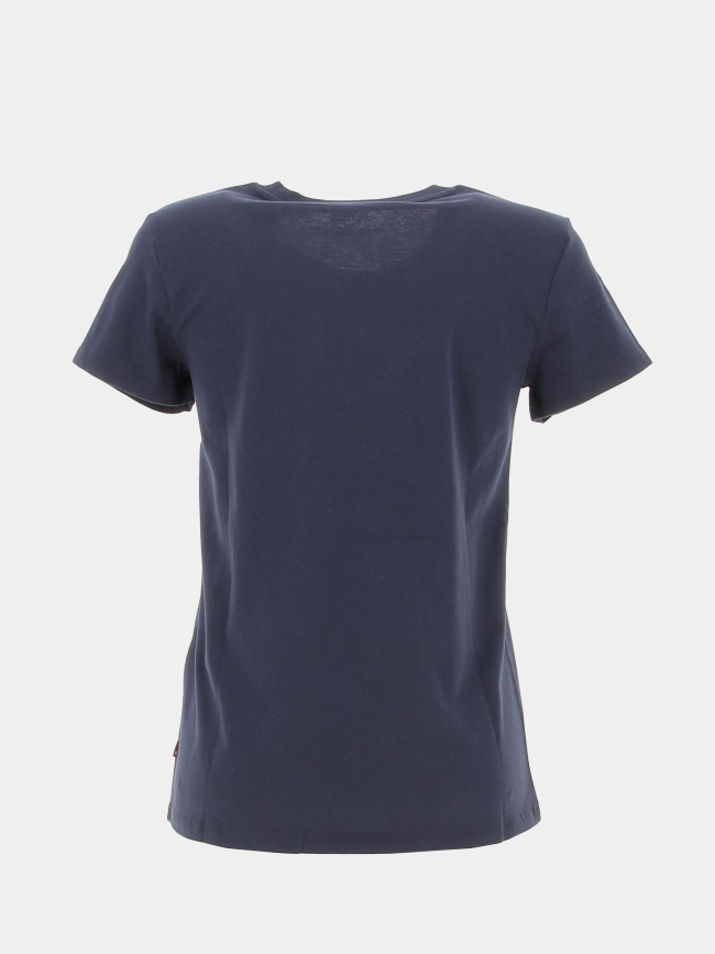 T-shirt the perfect tee fleurs bleu marine femme - Levi's