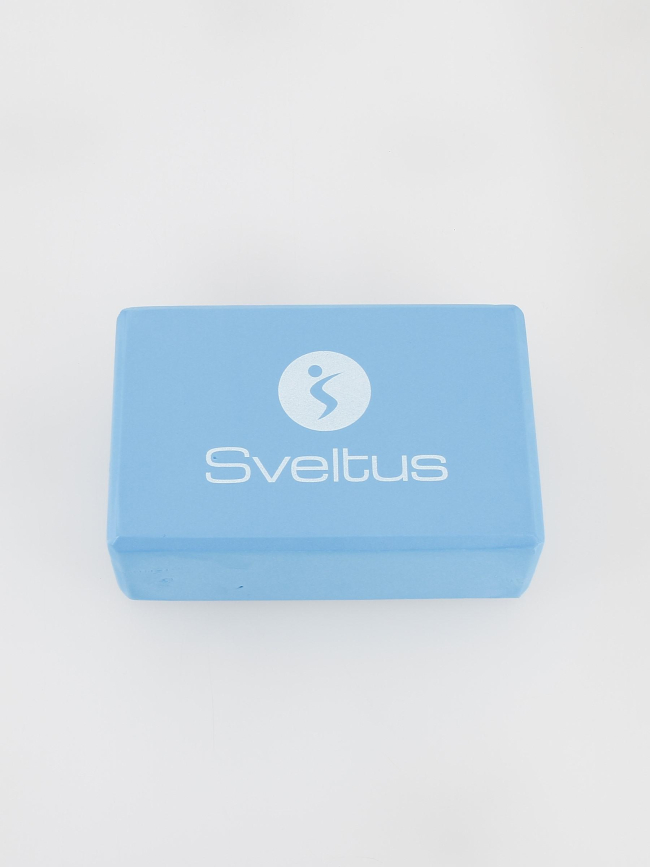 Brique en mousse22.5x15x7.5 cm yoga brick bleu - Sveltus