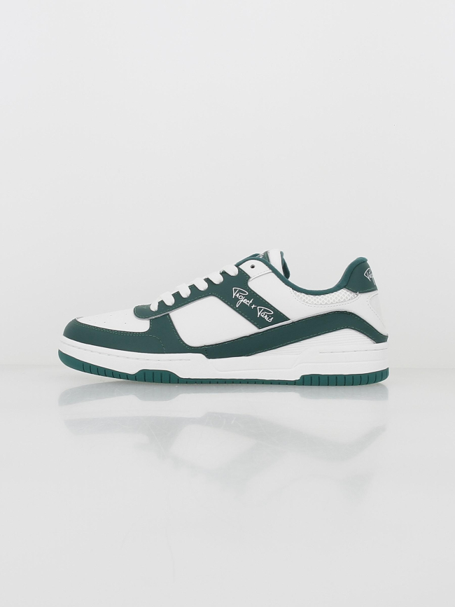 Baskets trainer bicolore vert blanc - Projects X Paris