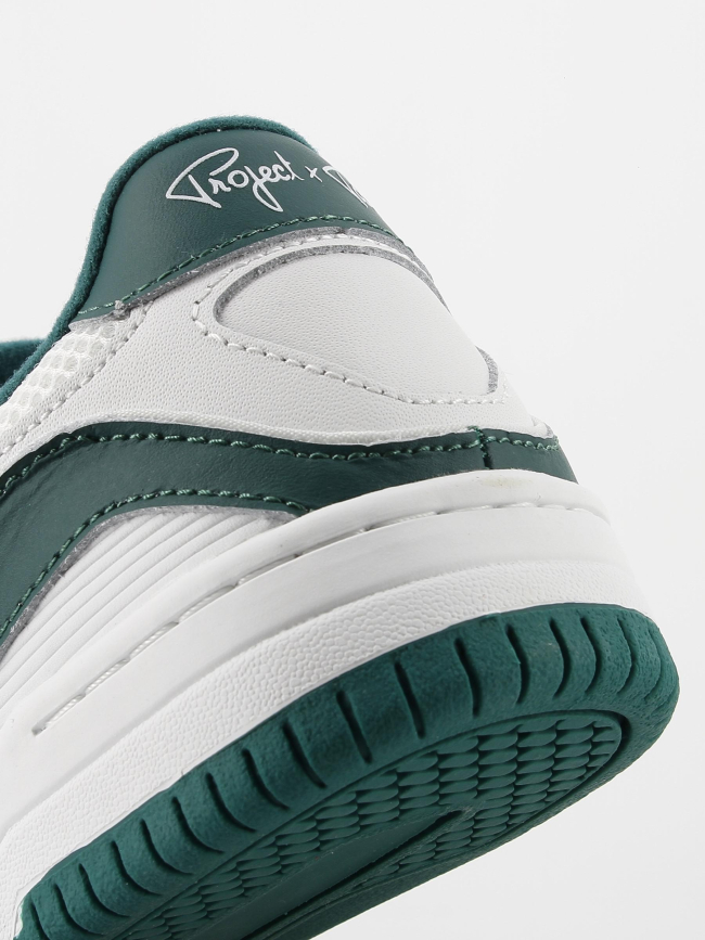 Baskets trainer bicolore vert blanc - Projects X Paris