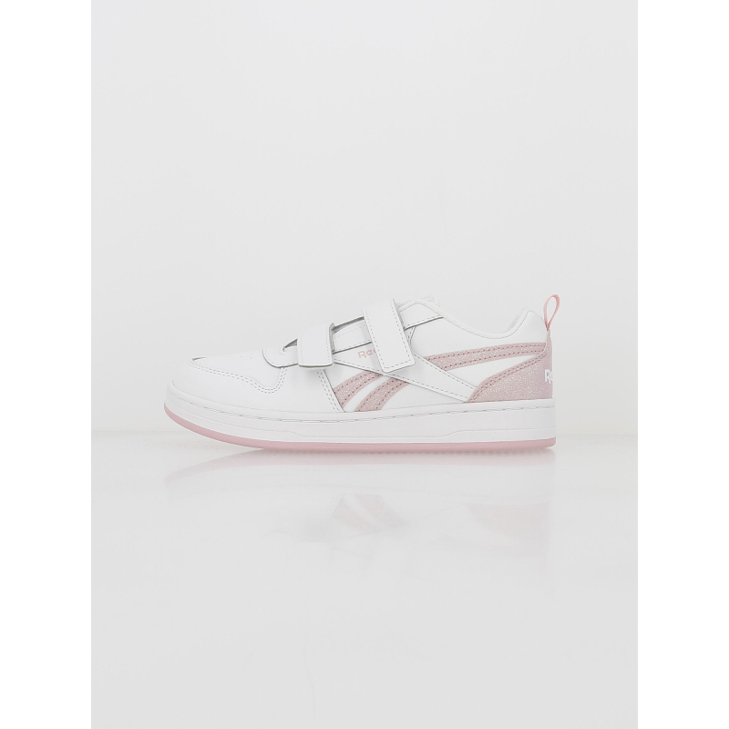 Baskets à scratch royal prime paillette blanc fille - Reebok