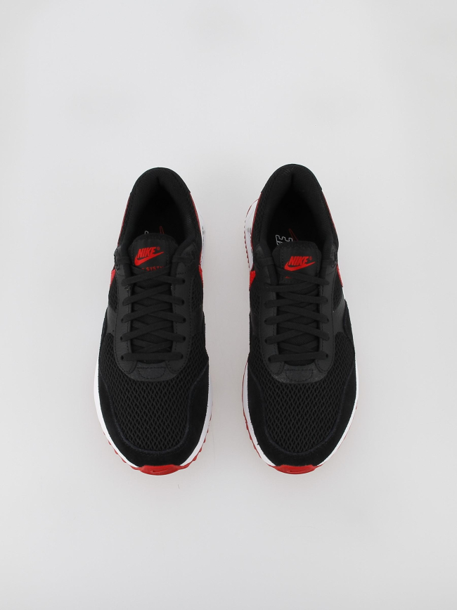 Air max baskets system noir rouge homme - Nike