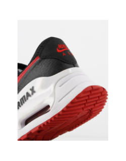 Air max baskets system noir rouge homme - Nike