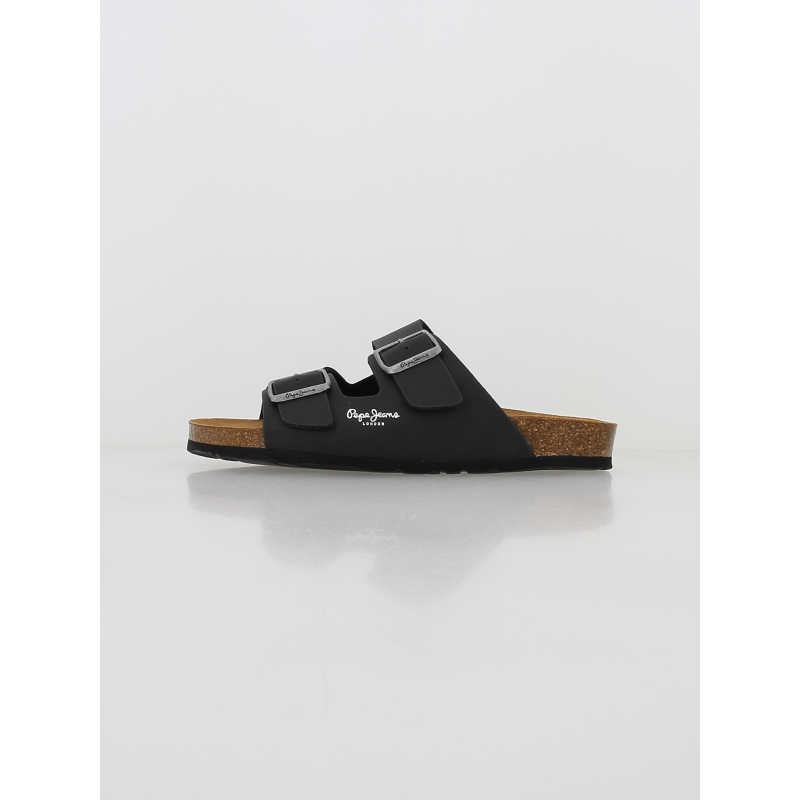 Sandales bio double kansas noir homme - Pepe Jeans