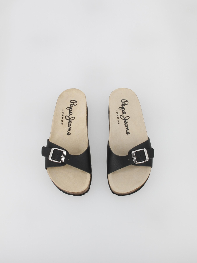 Sandales oban clever noir femme - Pepe Jeans