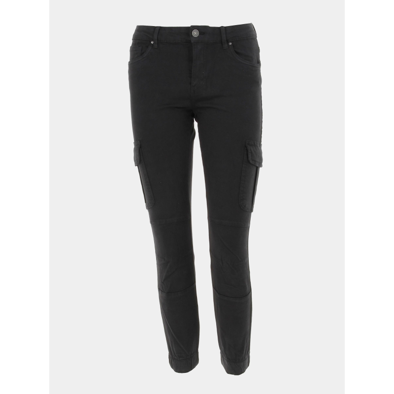 Pantalon cargo missouri noir femme - Only