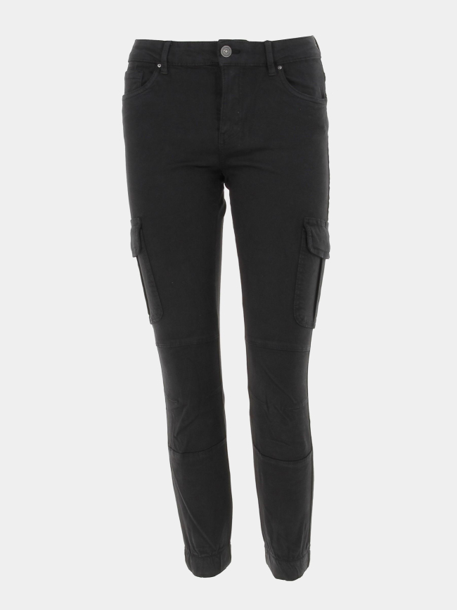 Pantalon cargo missouri noir femme - Only