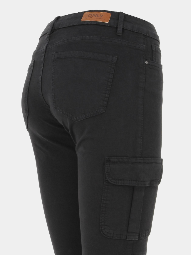 Pantalon cargo missouri noir femme - Only