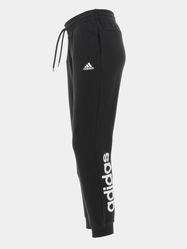 Jogging linear print noir femme - Adidas