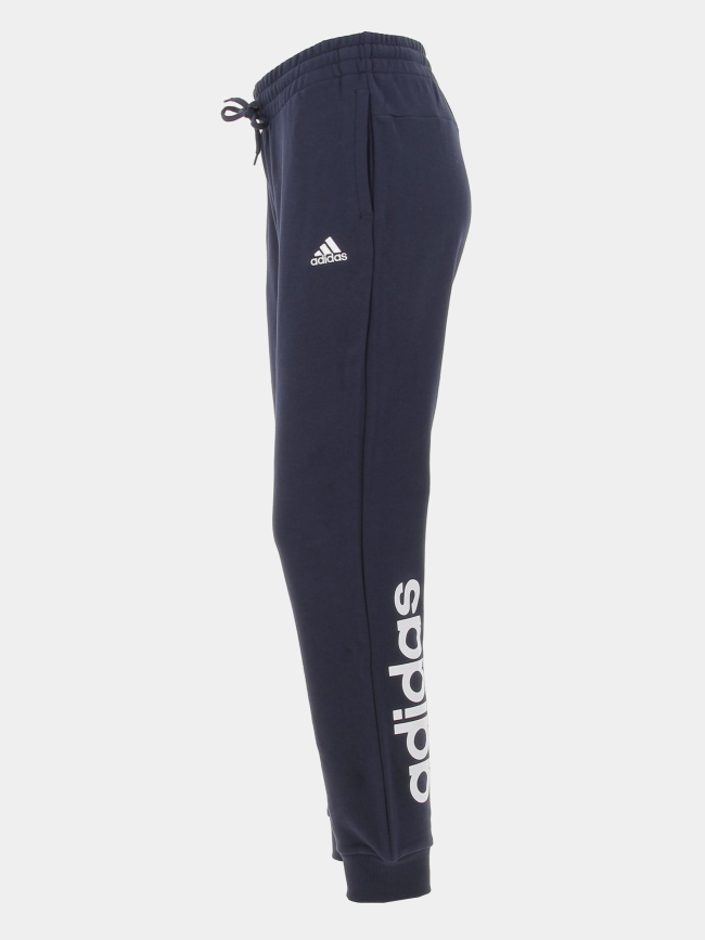 Jogging linear print bleu marine femme - Adidas