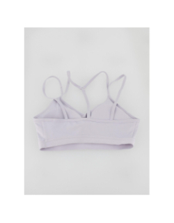 Brassière de sport essential violet femme - Adidas