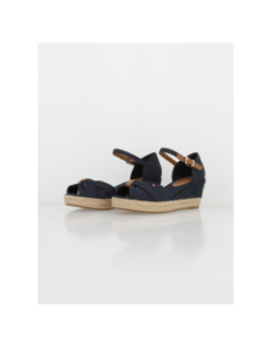 Sandales compensées bleu marine femme - Tommy Hilfiger