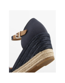 Sandales compensées bleu marine femme - Tommy Hilfiger