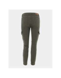 Pantalon cargo missouri kaki foncé femme - Only