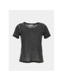 T-shirt colyne noir femme - Deeluxe