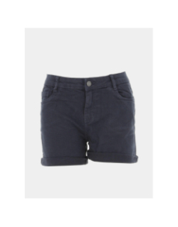 Short en jean cerise bleu marine femme - Deeluxe