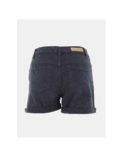 Short en jean cerise bleu marine femme - Deeluxe