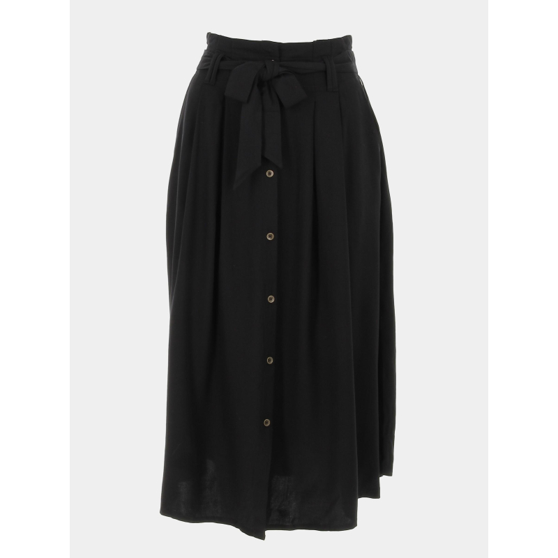 Jupe midi rosalia noir femme - Deeluxe