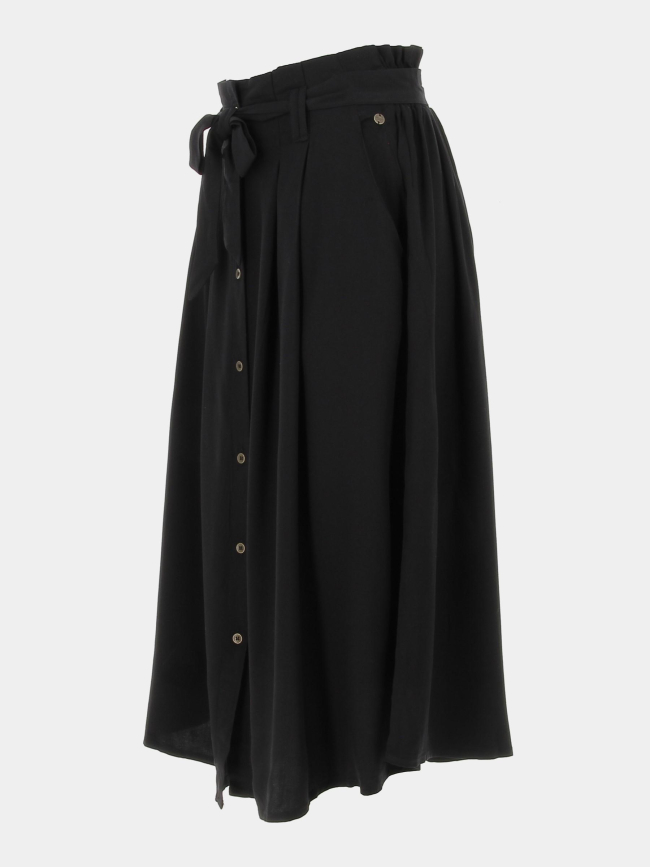 Jupe midi rosalia noir femme - Deeluxe