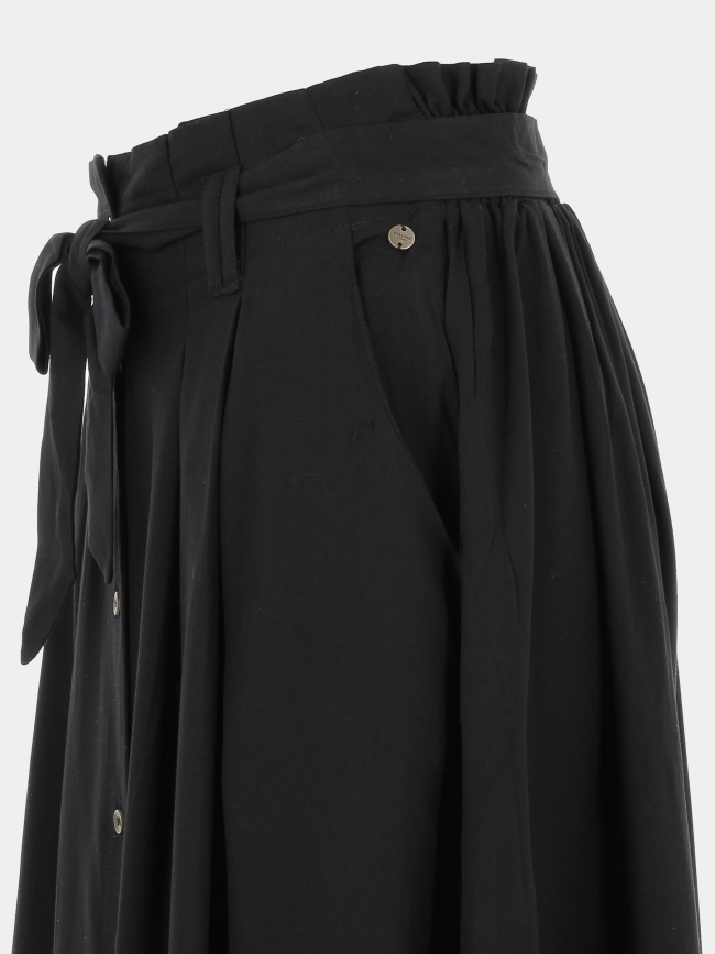 Jupe midi rosalia noir femme - Deeluxe