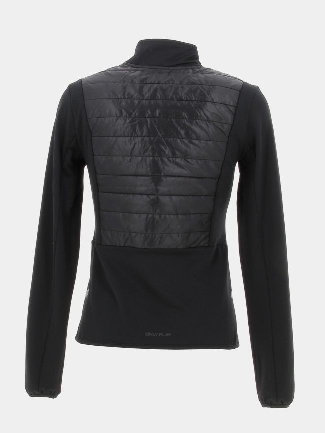 Veste polaire bi-matière joletta noir femme - Only