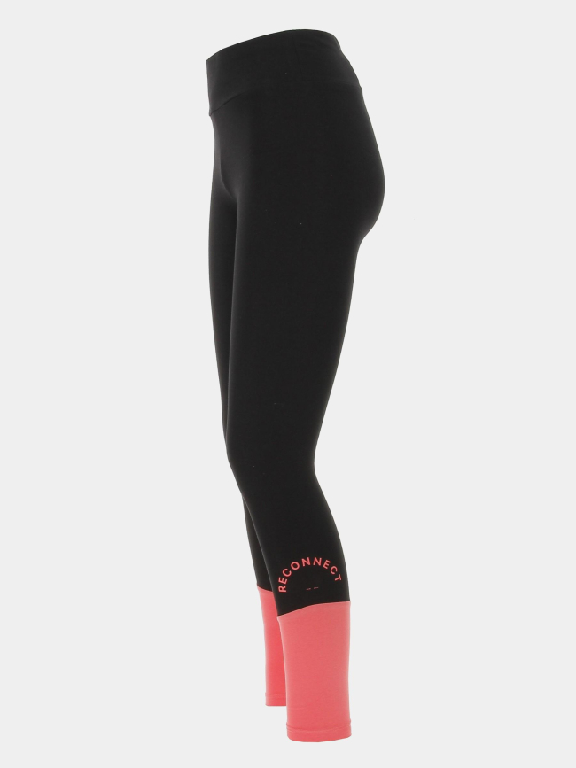 Legging de sport ellie noir rose femme - Only