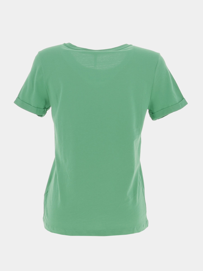 T-shirt kita life coeur vert femme - Only