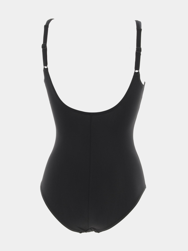 Maillot de bain 1 pièce bodylift lucia noir femme - Arena