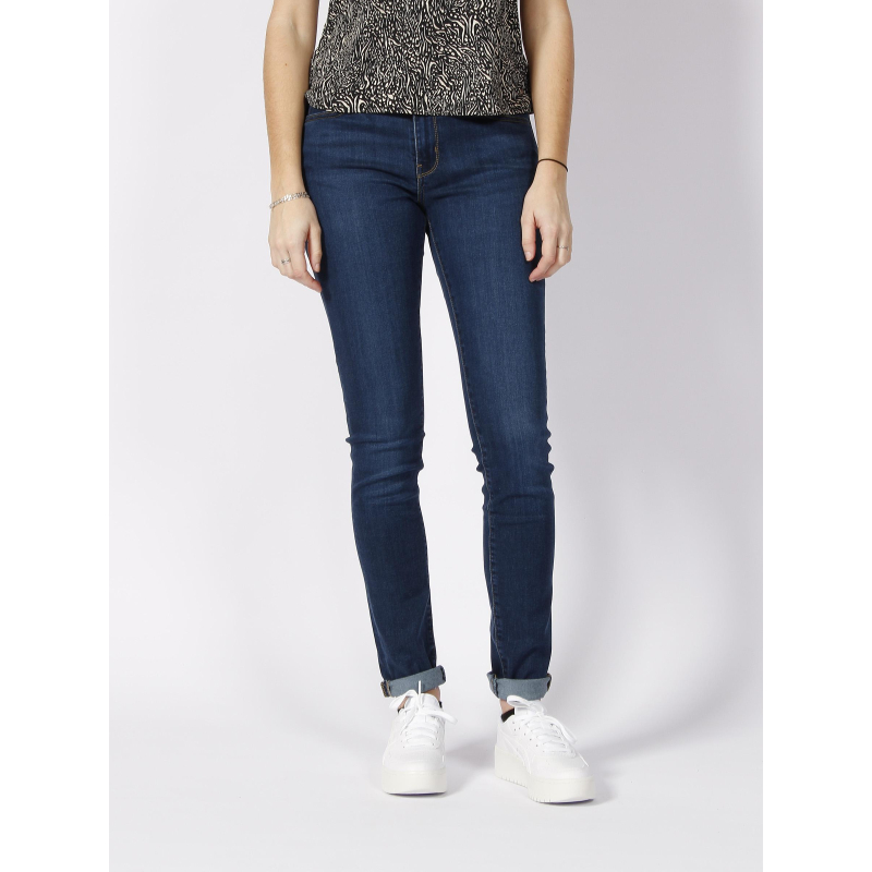 Jean skinny 711 bleu marine femme - Levi's