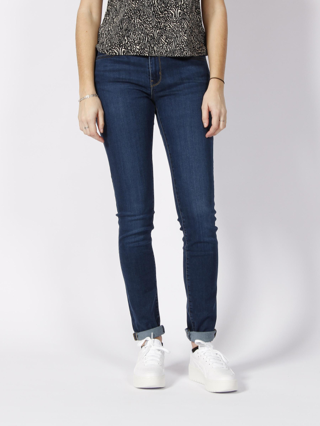 Jean skinny 711 bleu marine femme - Levi's