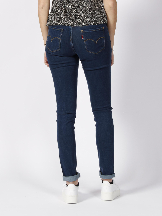 Jean skinny 711 bleu marine femme - Levi's