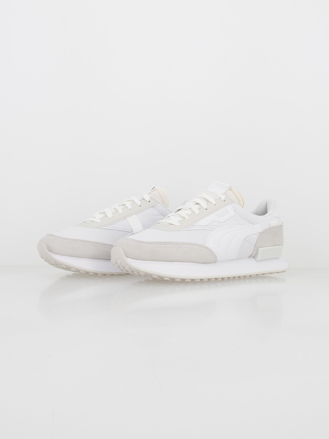 Baskets future rider play on blanc femme - Puma