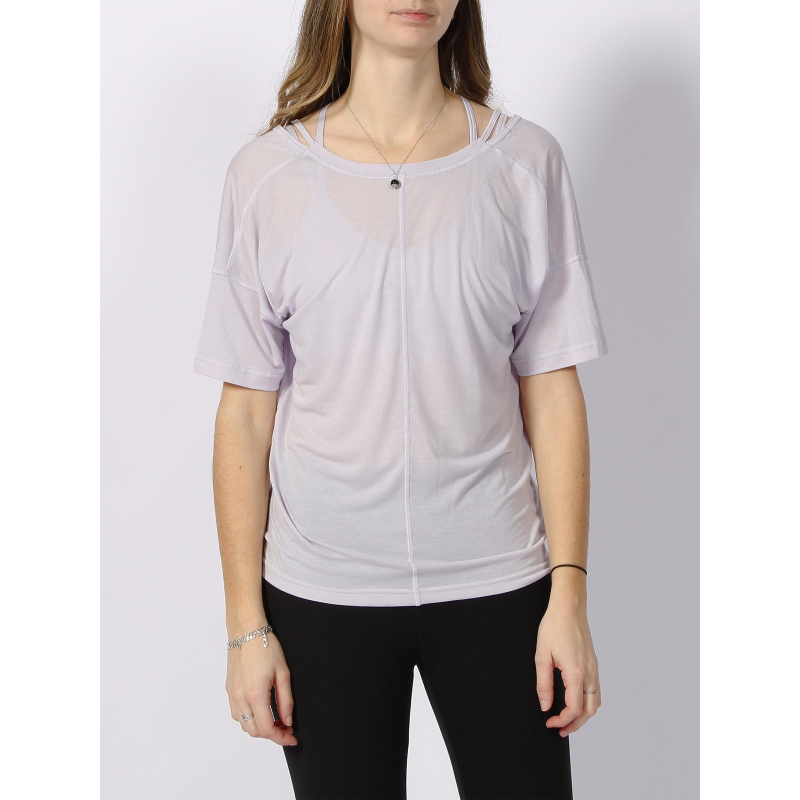 T-shirt de sport aeroready violet femme - Adidas