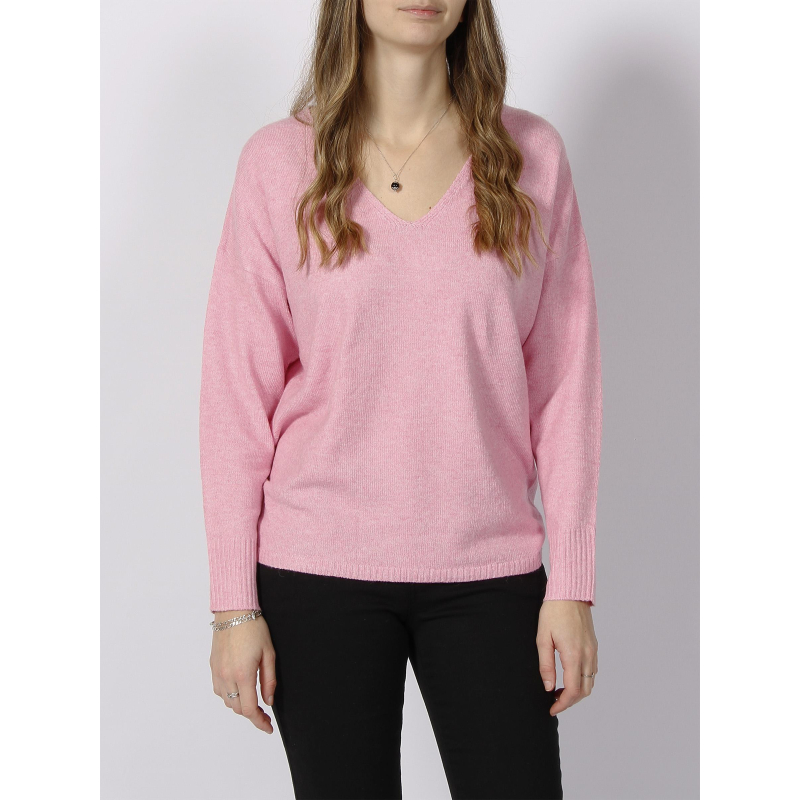 Pull rica life rose femme - Only