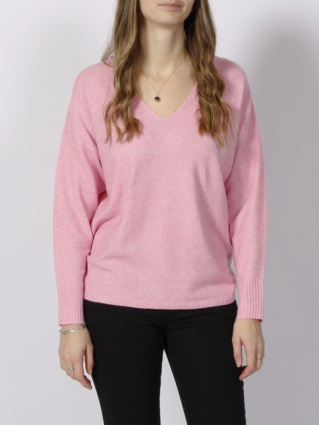 Pull rica life rose femme - Only